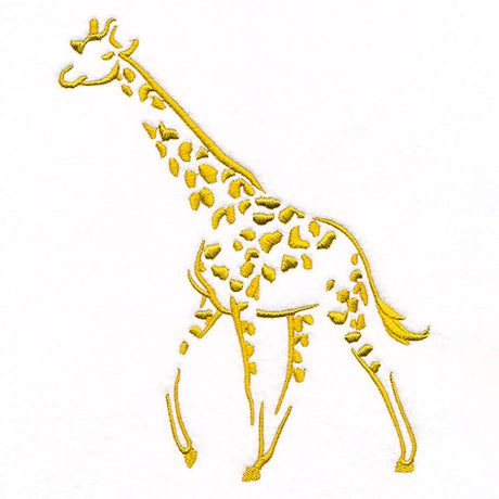 Modern Safari Giraffe (Goldwork)