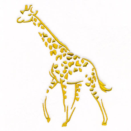 Modern Safari Giraffe (Goldwork)