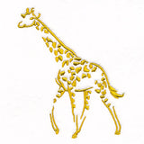 Modern Safari Giraffe (Goldwork)