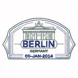 Around the World - Berlin Stamp