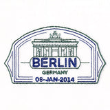 Around the World - Berlin Stamp