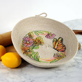 Butterfly & Flowers Wreath