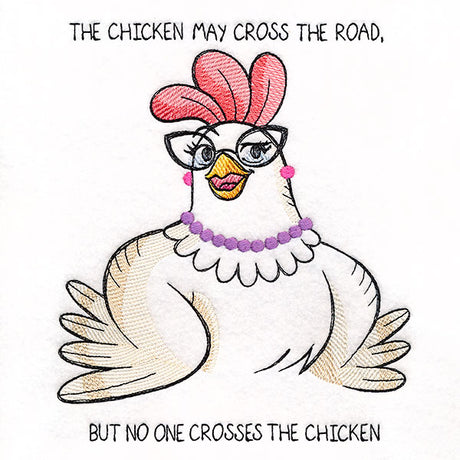 No One Crosses the Chicken