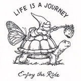 Life is a Journey Gnome & Turtle