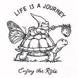 Life is a Journey Gnome & Turtle