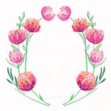 Spring Has Sprung Clover Wreath