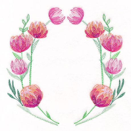 Spring Has Sprung Clover Wreath