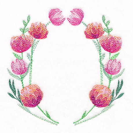 Spring Has Sprung Clover Wreath