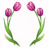Tulips Wreath