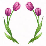 Tulips Wreath