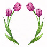 Tulips Wreath
