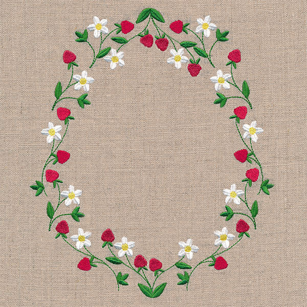 Sweet As Strawberries Wreath