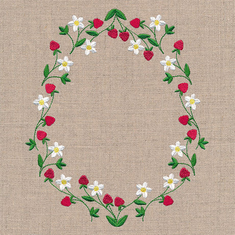 Sweet As Strawberries Wreath