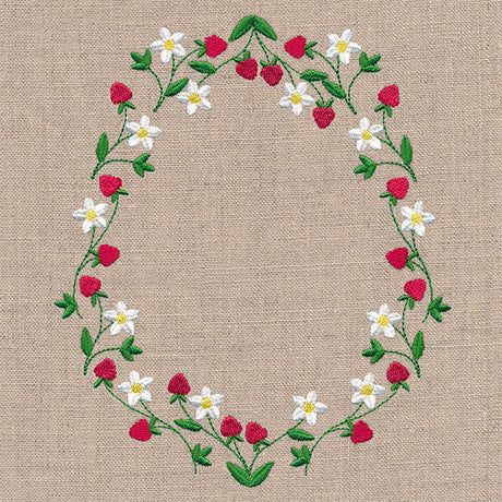 Sweet As Strawberries Wreath