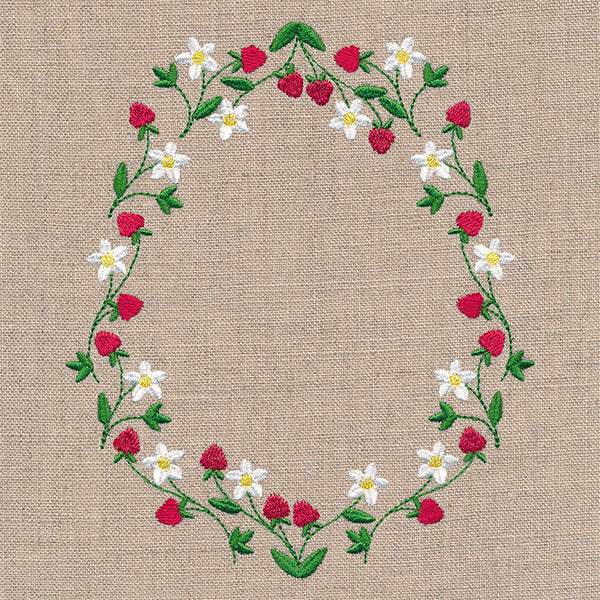 Sweet As Strawberries Wreath