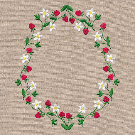 Sweet As Strawberries Wreath