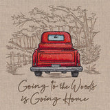 Going to the Woods Retro Truck