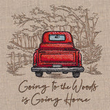 Going to the Woods Retro Truck