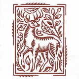 Wild Woodcuts - Fall Deer