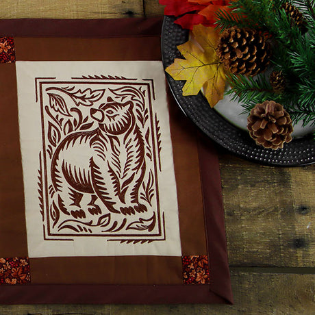 Wild Woodcuts - Fall Bear