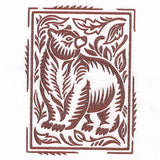 Wild Woodcuts - Fall Bear
