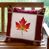 Vibrant Textures Maple Leaf