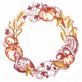 Festive Harvest Fall Wreath