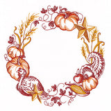 Festive Harvest Fall Wreath