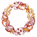 Festive Harvest Fall Wreath