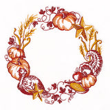 Festive Harvest Fall Wreath