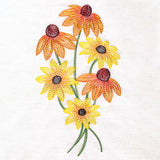 Coneflowers and Black-Eyed Susans Bouquet