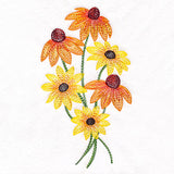 Coneflowers and Black-Eyed Susans Bouquet
