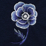 Stunning in Cyanotype Poppy Accent