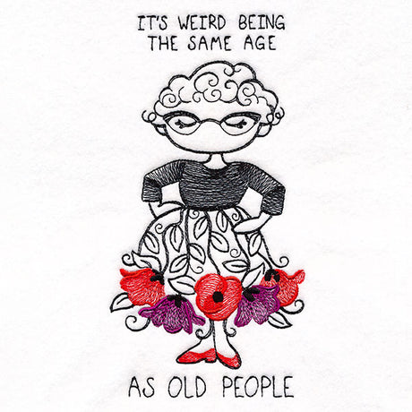 Same Age as Old People Ballerina