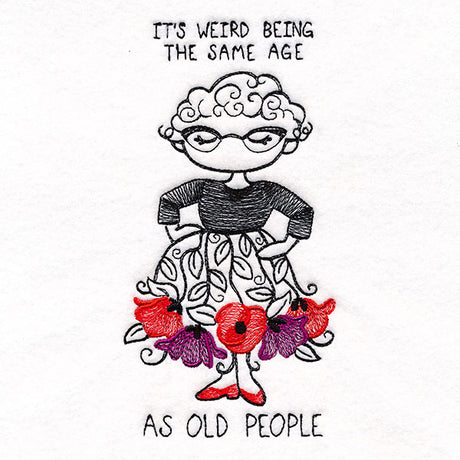 Same Age as Old People Ballerina