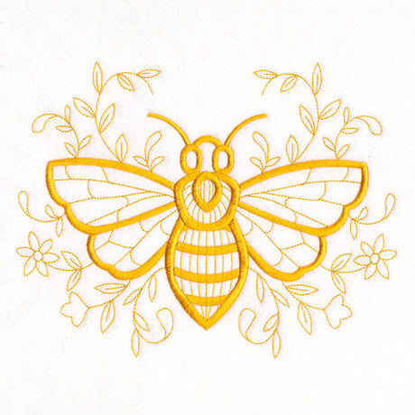 Delicate Doodle Honeybee