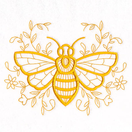 Delicate Doodle Honeybee