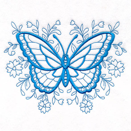Delicate Doodle Butterfly