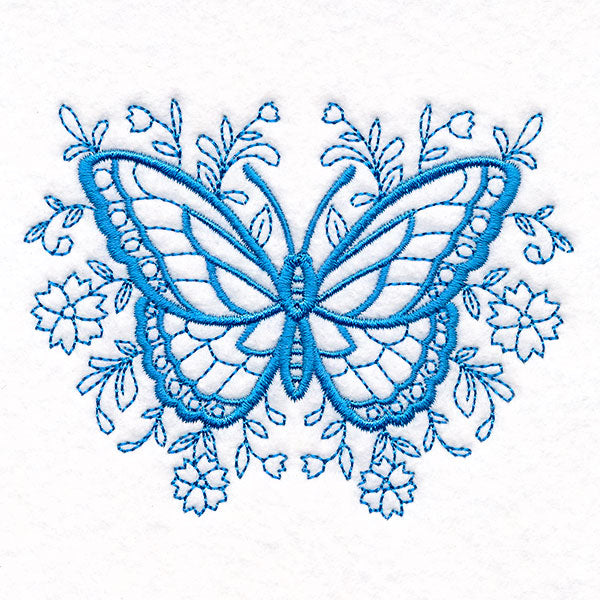 Delicate Doodle Butterfly