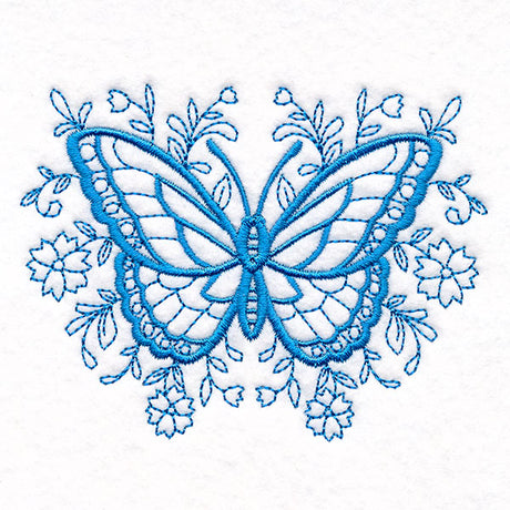 Delicate Doodle Butterfly