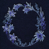 Stunning in Cyanotype Wreath