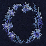 Stunning in Cyanotype Wreath