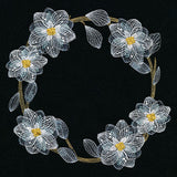 Sheer Poinsettias Wreath