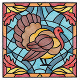 Autumn Accents Stained Glass - Turkey
