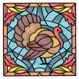 Autumn Accents Stained Glass - Turkey