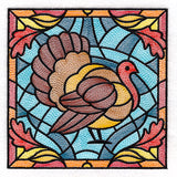 Autumn Accents Stained Glass - Turkey