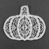 Fancy for Fall Pumpkin (Battenburg Lace)