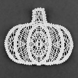 Fancy for Fall Pumpkin (Battenburg Lace)