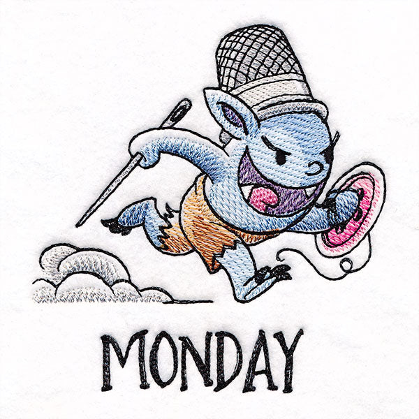 Running Into Battle Bobblin on Monday