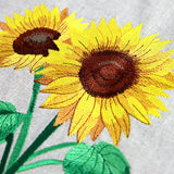 Gingham Sunflowers